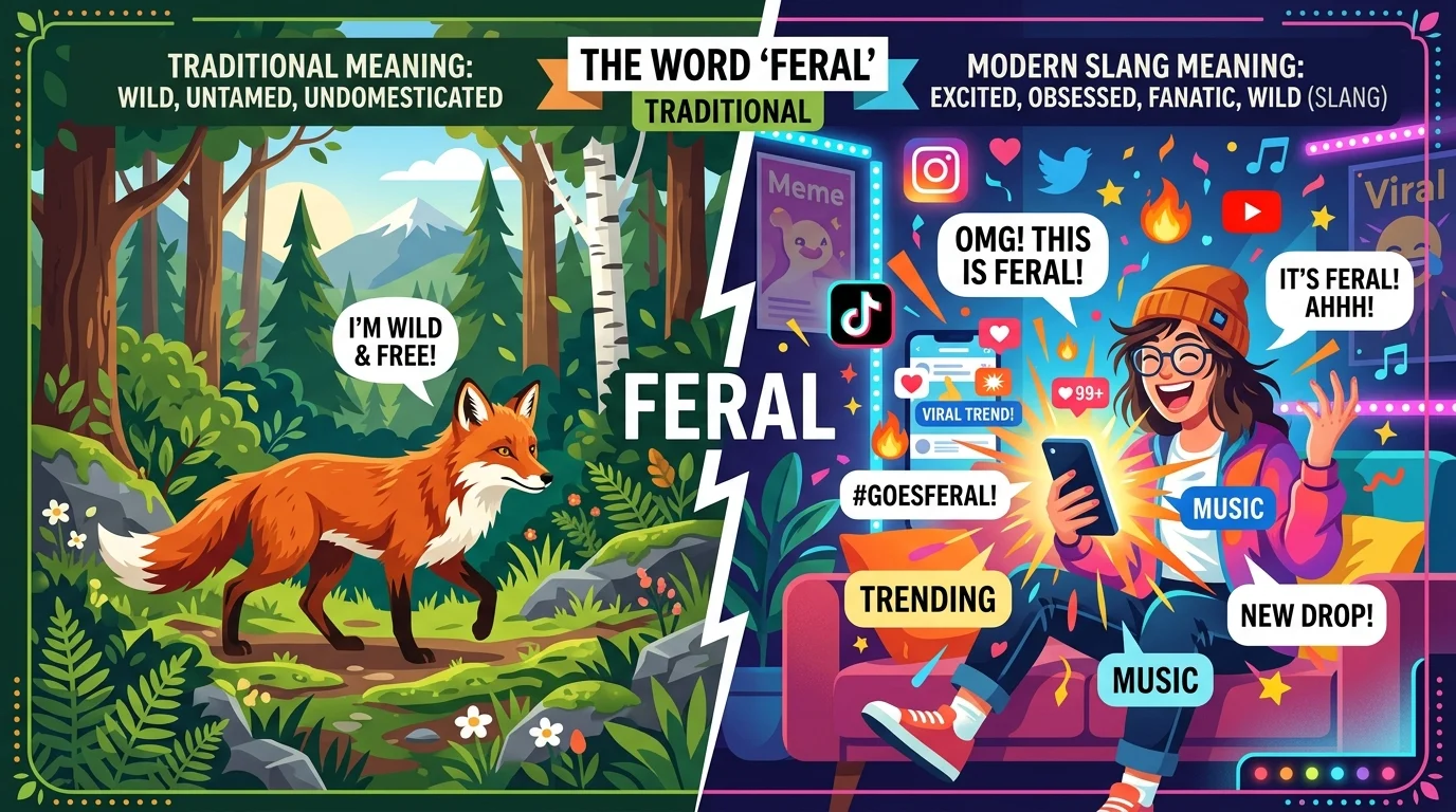 feral meaning