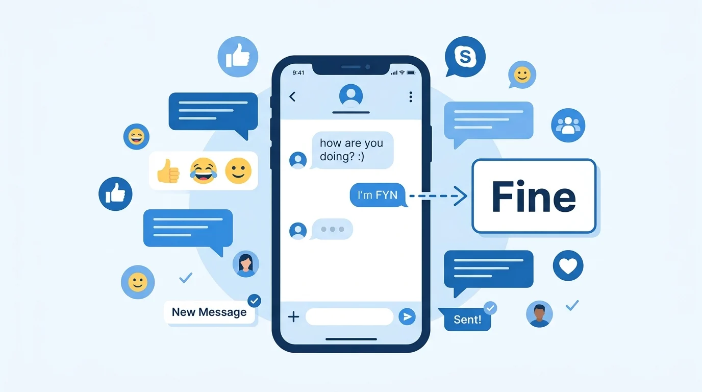 fyn meaning in text
