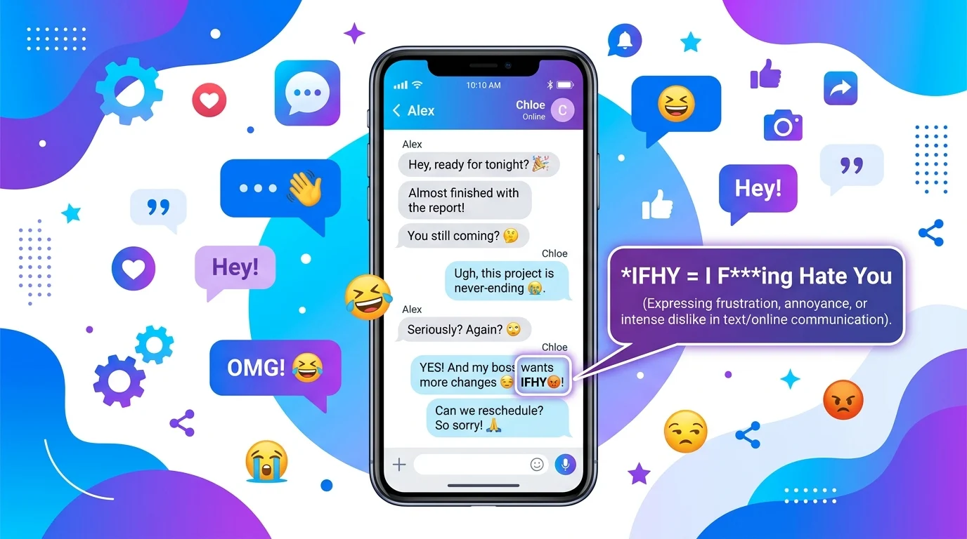 ifhy meaning in text