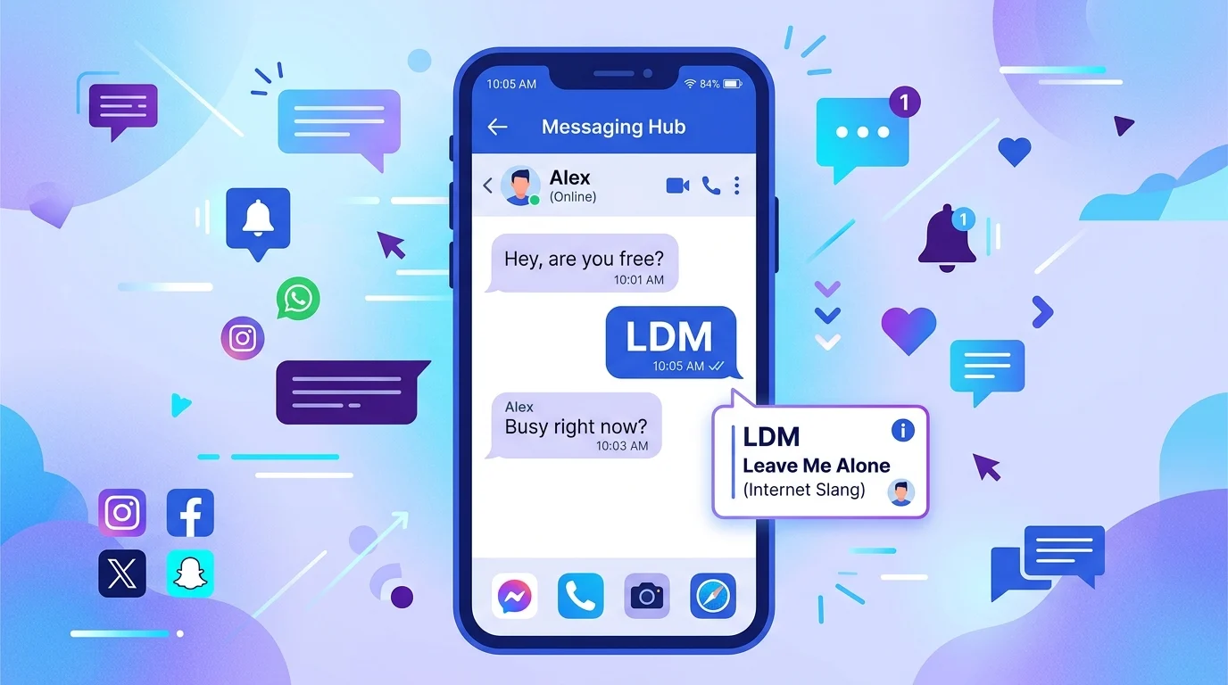 ldm meaning in text