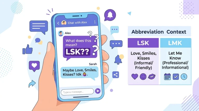 lsk meaning in text