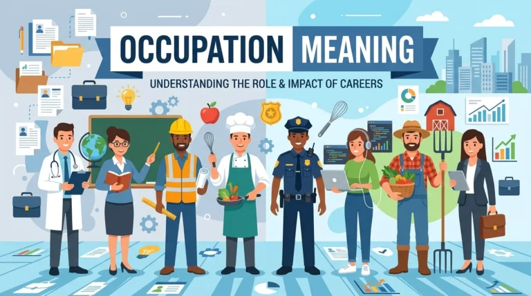 occupation meaning