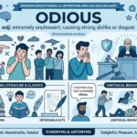odious meaning
