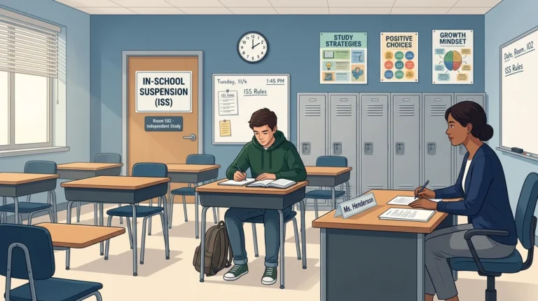 what does iss mean in school