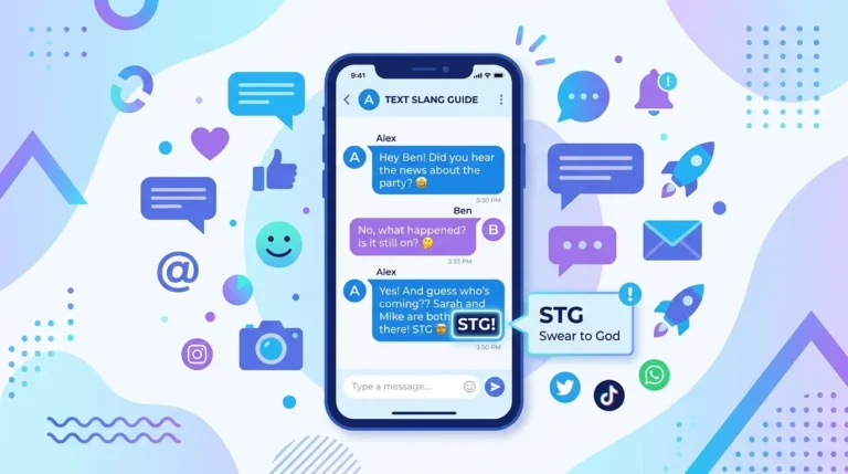what does stg mean in texting