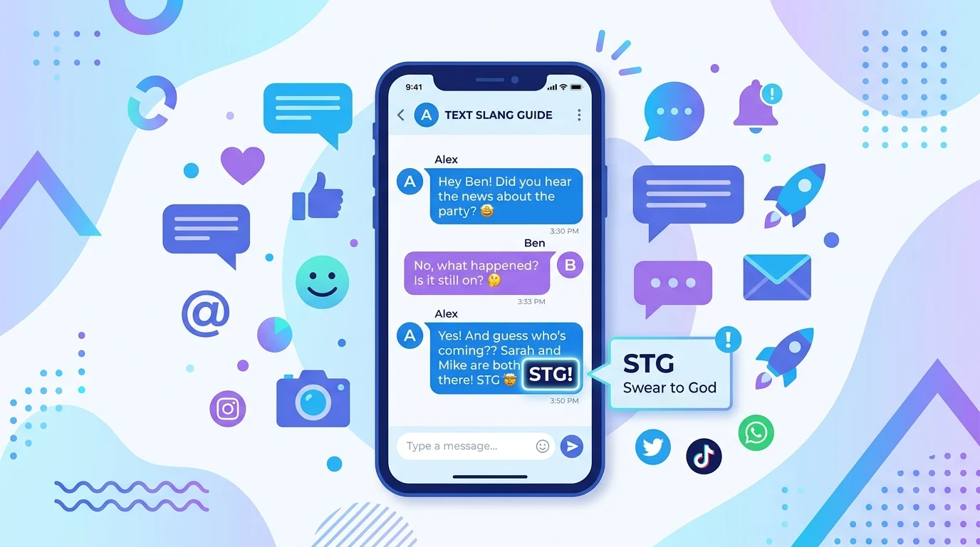 what does stg mean in texting