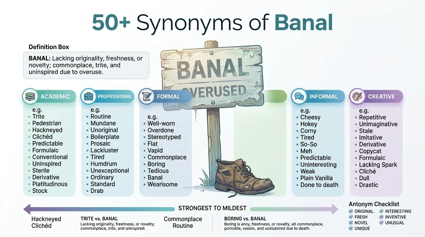 synonyms of banal