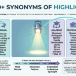 synonyms of highlight