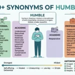 synonyms of humble