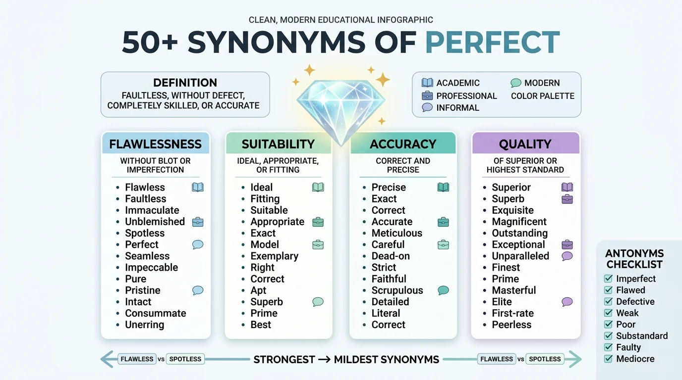 synonyms of perfect